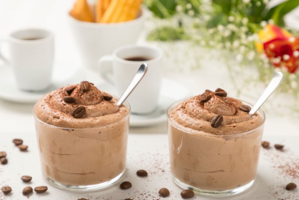 Mousse with Mocca Flavor